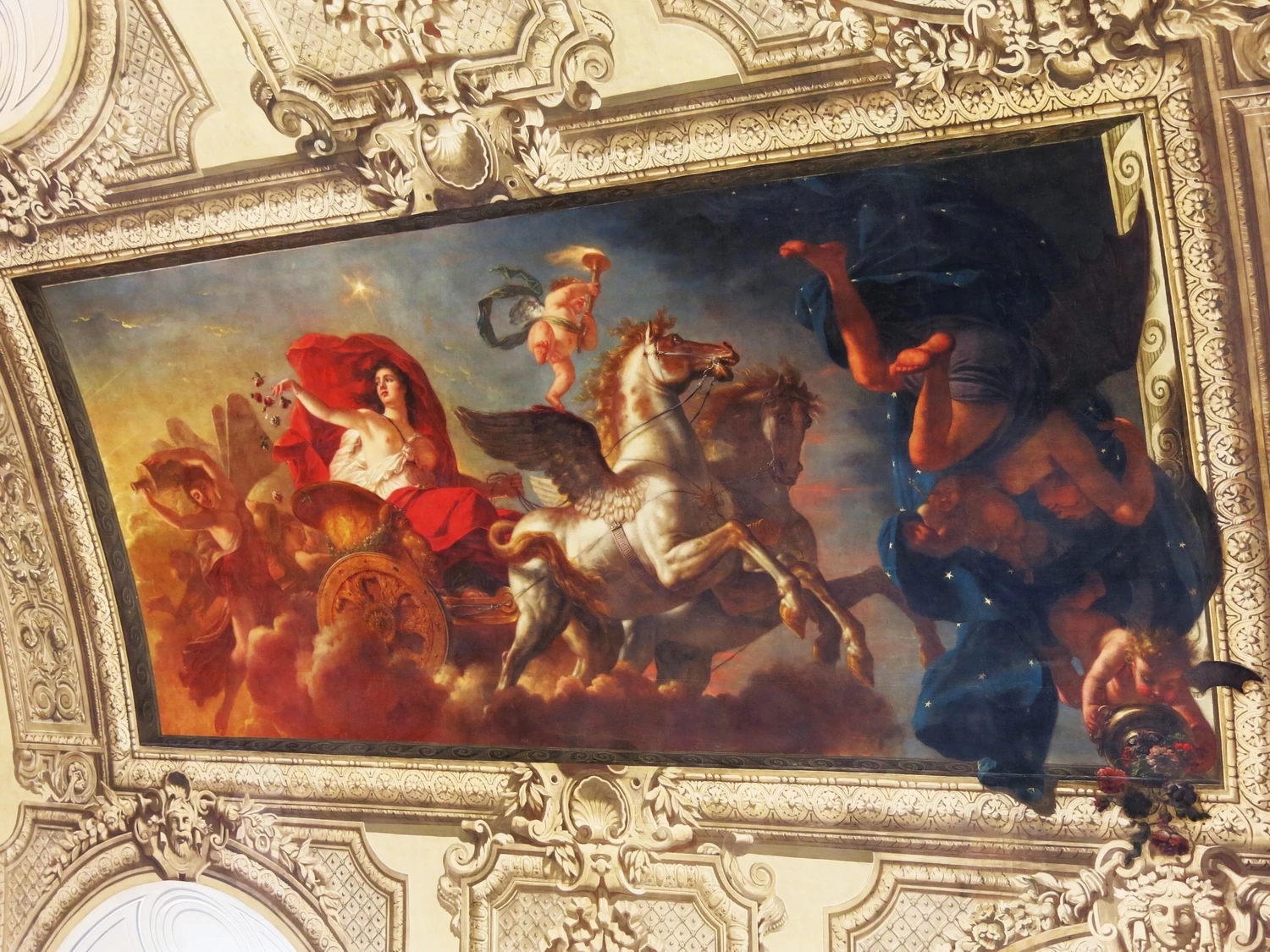 Alba - Biblioteca del Palazzo del Lussemburgo